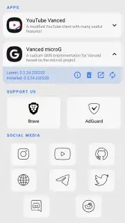 Vanced microG screenshot 1