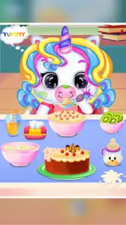 Newborn unicorn care game screenshot 1