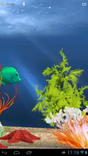 Tropical aquarium screenshot 2