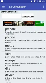 Le Conjugueur screenshot 5