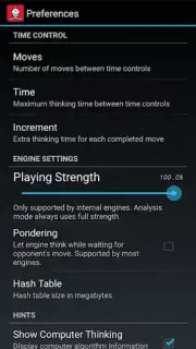 DroidFish Chess screenshot 2