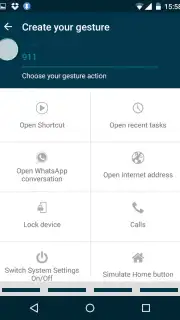 Finger Gesture Launcher screenshot 2