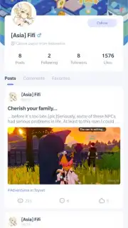 HoYoLAB screenshot 2