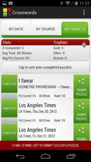 Crossword Puzzle screenshot 9