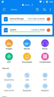 RS File Manager screenshot 1