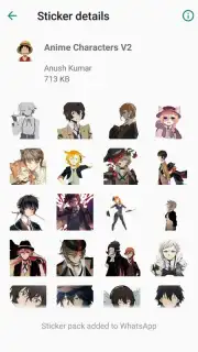 Otaku Nadu Sticker Pack screenshot 1