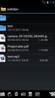 WebDAV Nav Lite screenshot 2