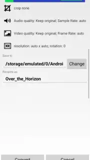 Media Converter screenshot 1