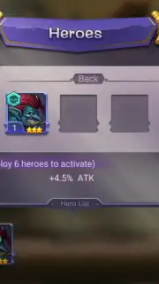 Tap Heroes: Clicker War screenshot 7