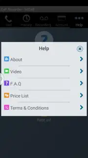 Call Recorder - IntCall screenshot 1