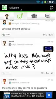 Miiverse Mobile screenshot 2