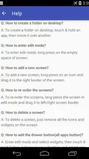 Galaxy S Launcher screenshot 1