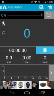 Accupedo Pedometer screenshot 3