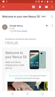 Gmail GO screenshot 3