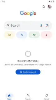 Google App screenshot 1