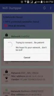 WiFi Dumpper screenshot 4