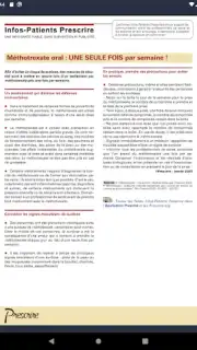 Application Prescrire screenshot 4