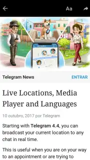 Telegram Black screenshot 2