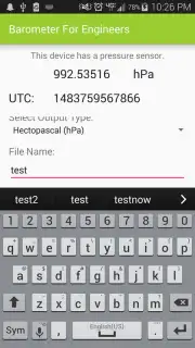 Barometer For Engineers screenshot 8