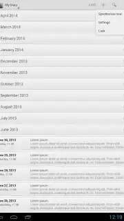 My Diary screenshot 2