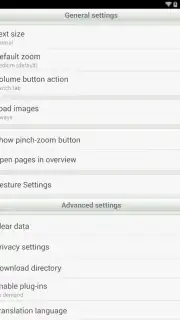 Dolphin Browser Mini screenshot 1