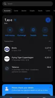 Revolut screenshot 3