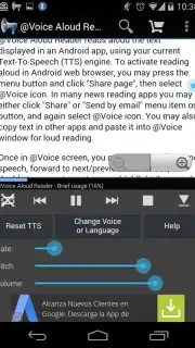 Voice Aloud Reader screenshot 2
