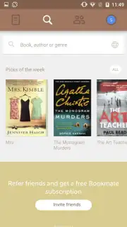 Bookmate screenshot 1