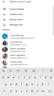 Google Chat screenshot 7