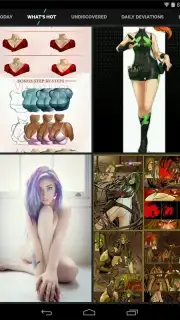 DeviantArt screenshot 6