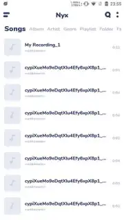 Nyx Music Player screenshot 1