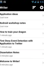 Writer screenshot 4