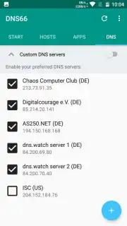 DNS66 screenshot 4