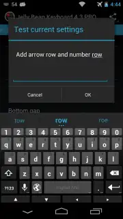 Jelly Bean Keyboard 4.3 screenshot 4