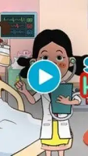 SKIDOS Hospital Games for Kids screenshot 1
