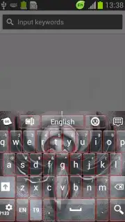 Emo Angel Keyboard screenshot 5