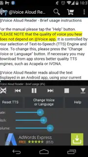 Voice Aloud Reader screenshot 7