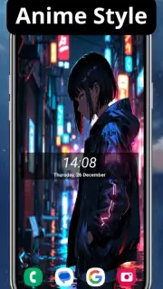 Anime launcher KawaiDroid screenshot 1