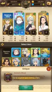 The Seven Deadly Sins: Grand Cross (JP) screenshot 2
