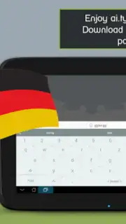 a.i.type German Predictionary screenshot 1