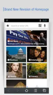 DU Browser screenshot 2