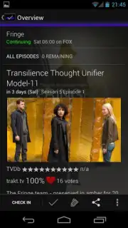 SeriesGuide Show Manager screenshot 2
