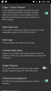 Navbar Weather screenshot 4