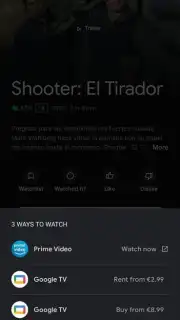 Google TV screenshot 5