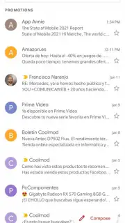 Gmail screenshot 6