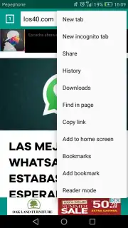 Noura Browser screenshot 1