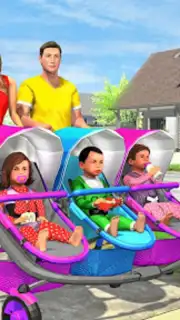 Mother Simulator Triplet Baby screenshot 1