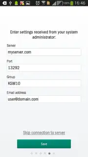 Kaspersky Endpoint Security screenshot 2