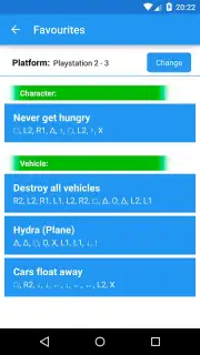 Cheats - GTA San Andreas screenshot 3