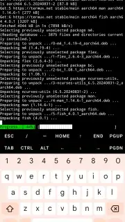 Termux screenshot 10